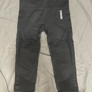 Gymshark Black Textured Leggings